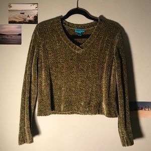 Vintage Airport cropped sweater